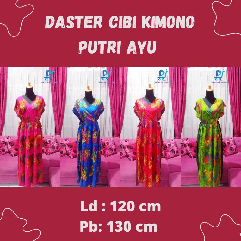 Daster cibi/Daster kekinian Best Seller/DasterCibi Slempang /Daster Cibi /Daster Kimono /DasterBusui