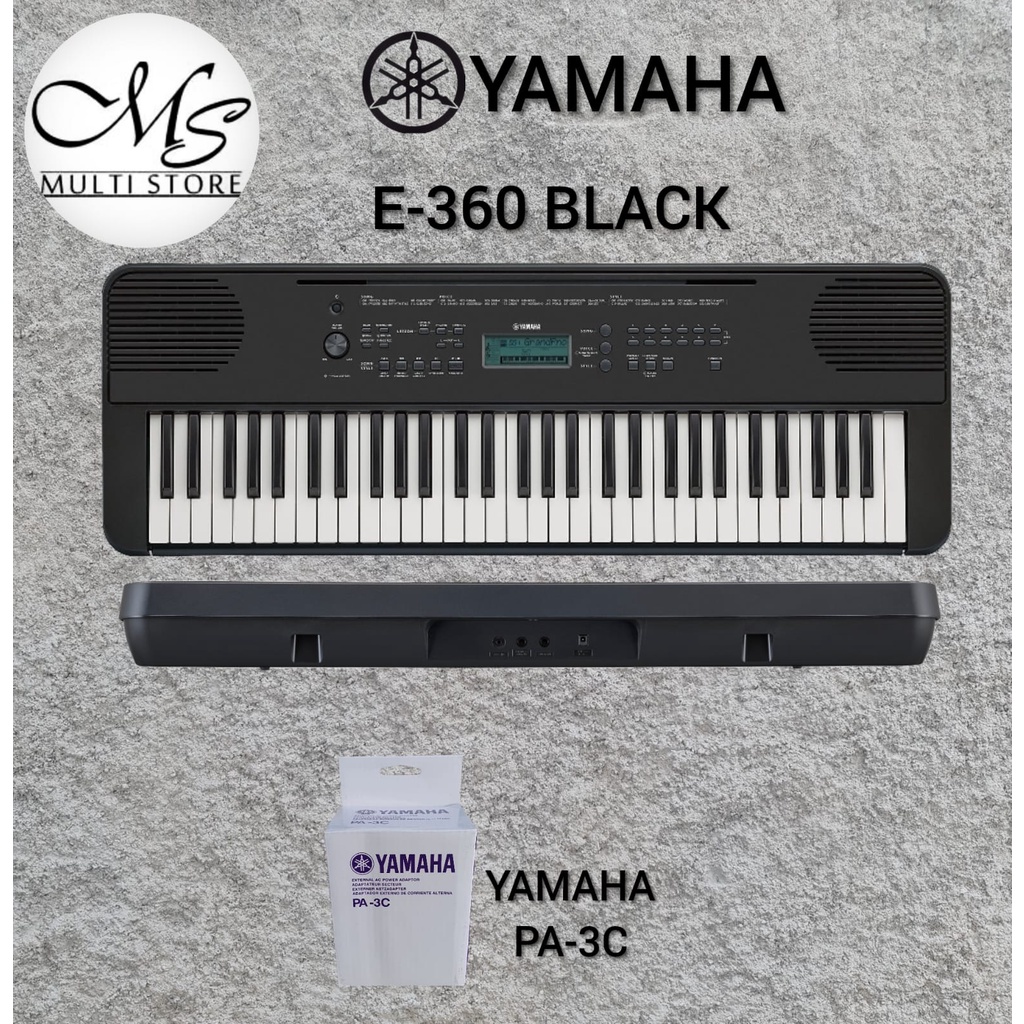 KEYBOARD YAMAHA PSR E360 - E  360 - E360B - E360 B - E 360B - E 360 B