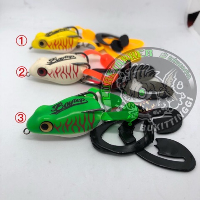 Soft frog boytep mini frog foot 4cm 8gr