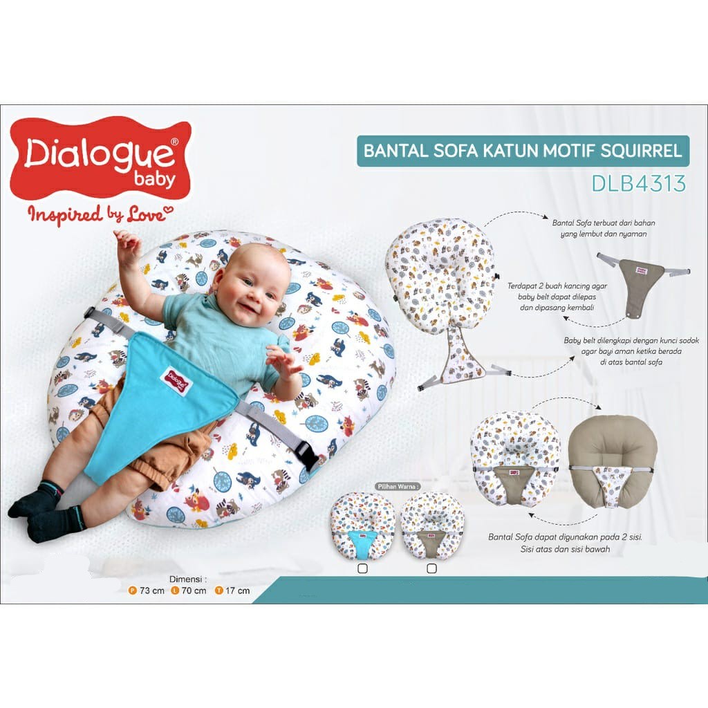 DIALOGUE BABY Sofa Bayi Dino Squirrel Series DLB4310