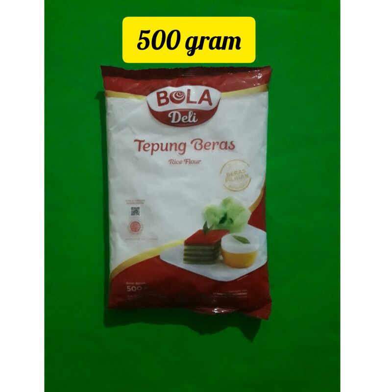 

Tepung Beras cap BOLA deli 500 gram