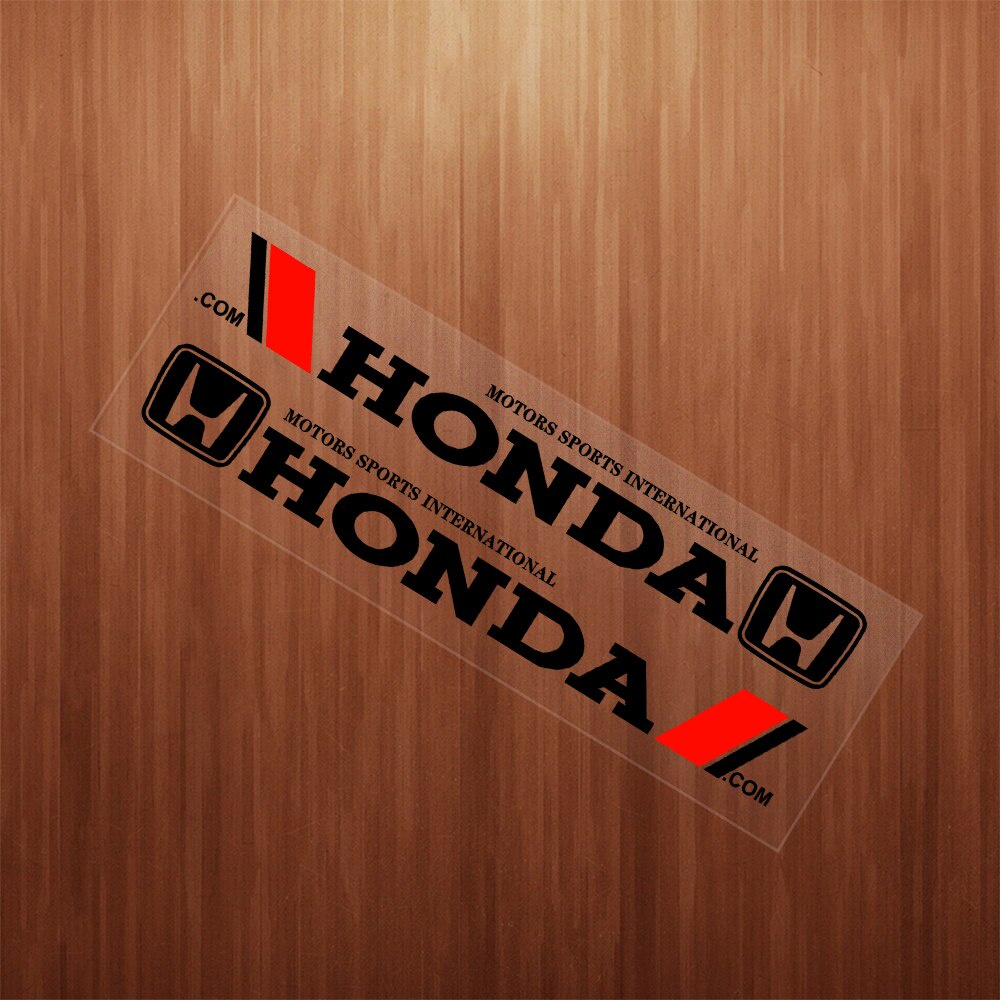 2 Buah Pintu Mobil Sisi Stiker Kreatif Stiker Mobil Tubuh Stiker untuk Honda Freed Brio City Civic CRV HRV BRV Aksesoris Mobil