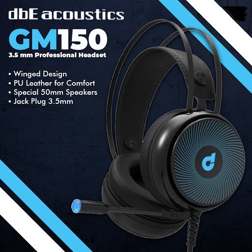 Headset dbE GM150 GM 150 Professional 3.5MM - Gaming - Garansi Resmi