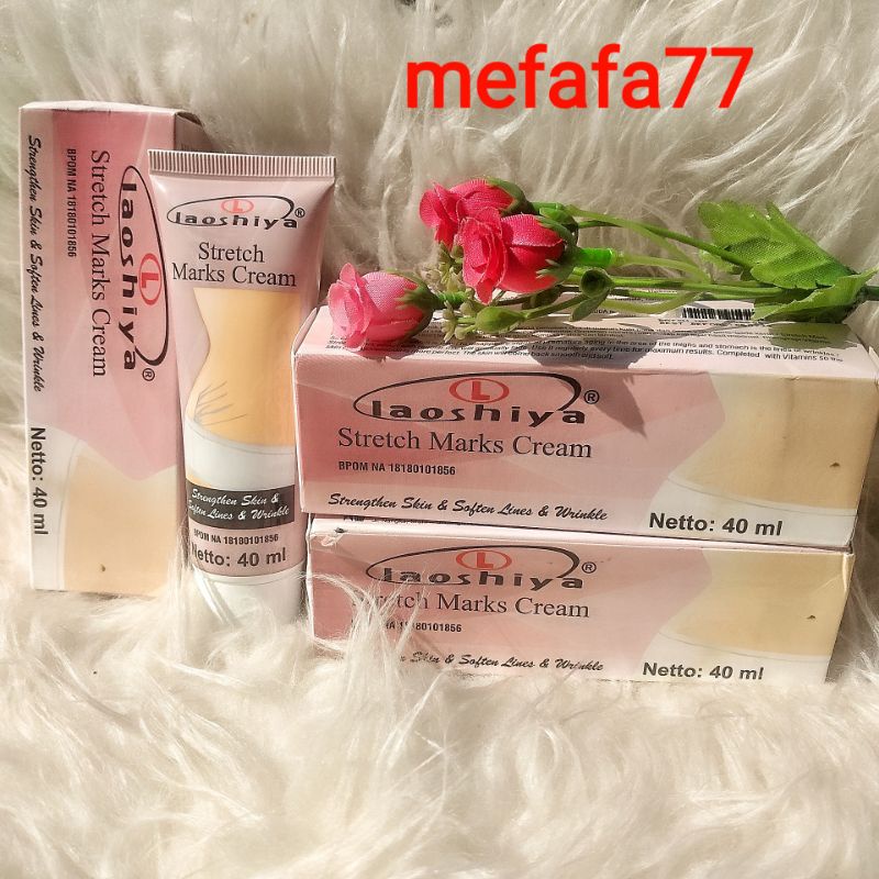 Laoshiya Stertch Marks Cream BPOM Laoshiya Obat Penghilang Stretch Marks Obat Ampuh Untuk Menghilangkan Selulit Keloid  Krim Ampuh Untuk Menghilangkan Guratan Pada Perut Paha Pinggul Payudara Krim Tanda Bekas Melahirkan Cream Penghilang Bekas Luka