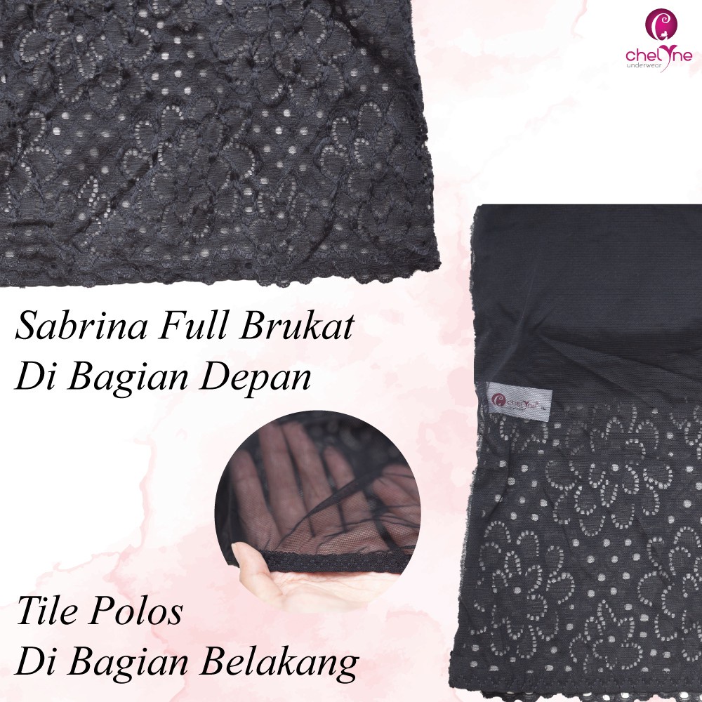 Chelyne Bralette Sabrina Full Lace TK156 Atasan Full Brukat (Inner/Top/Outer) Tunggal/SET