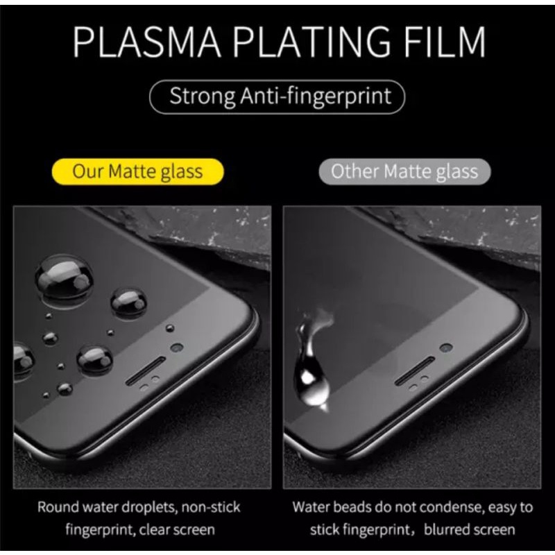 TEMPERED GLASS MATE CERAMICS FLIM ANTI PECAH ANTI MINYAK (BY TA)