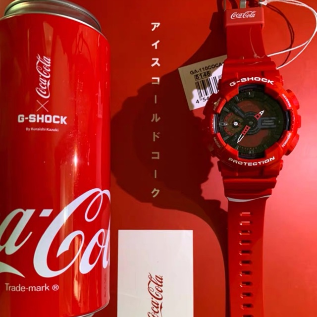 Jam Tangan Casio G-Shock Custom GA-110 Coca Cola