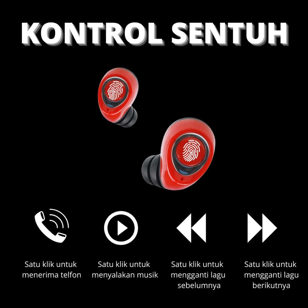 Headset Bluetooth Sport SonI akz w7 ACC