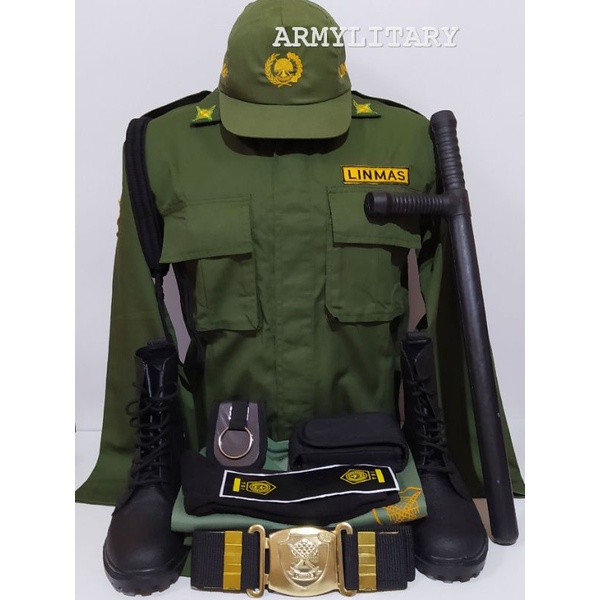 SETELAN PDL LINMAS 10 ITEM