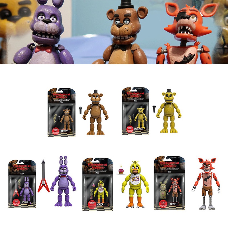 Funko Five Nights At Freddy’s FNAF Golden Freddy Foxy The Pirate Articulated Action Figure