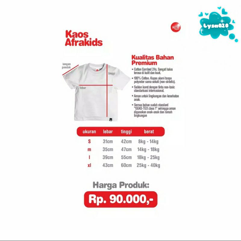SALE!!! Kaos Anak Muslim Afrakids AF206 &quot;Moslem Brotherhood&quot; Lengan Pendek