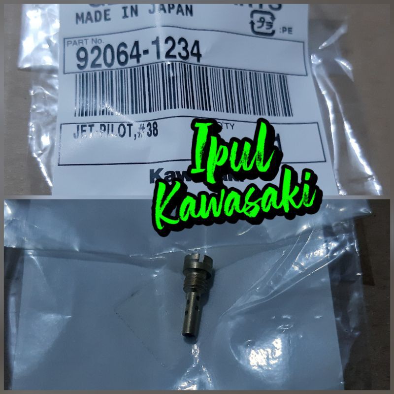 pilot jet 38 ninja 250 karbu ori