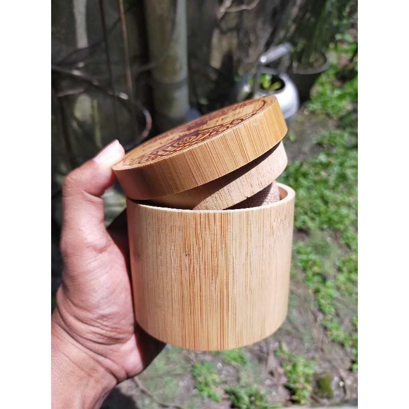 Kotak Jam Tangan Bambu Garvinoes