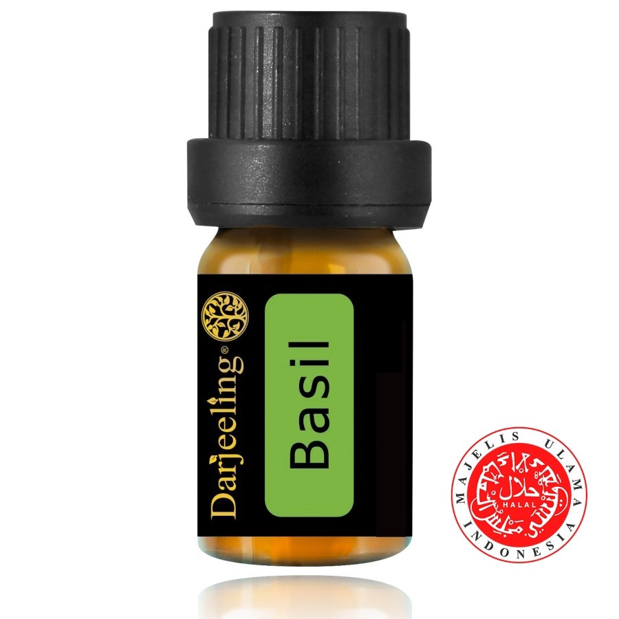 Darjeeling Basil Essential Oil / Minyak Basil Aromaterapi 10ml - 30ml