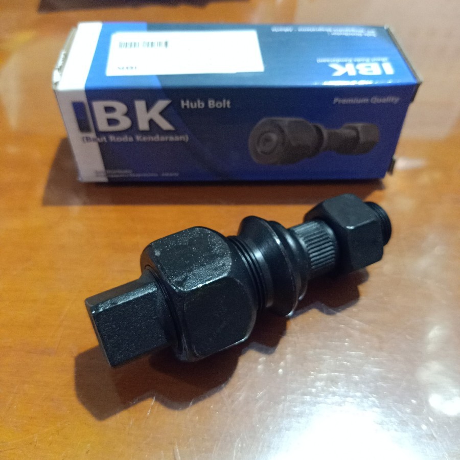 IBK Hub Bolt Assy Baut Roda Belakang Kanan/kiri Mitsubishi Colt PS100 Dobel