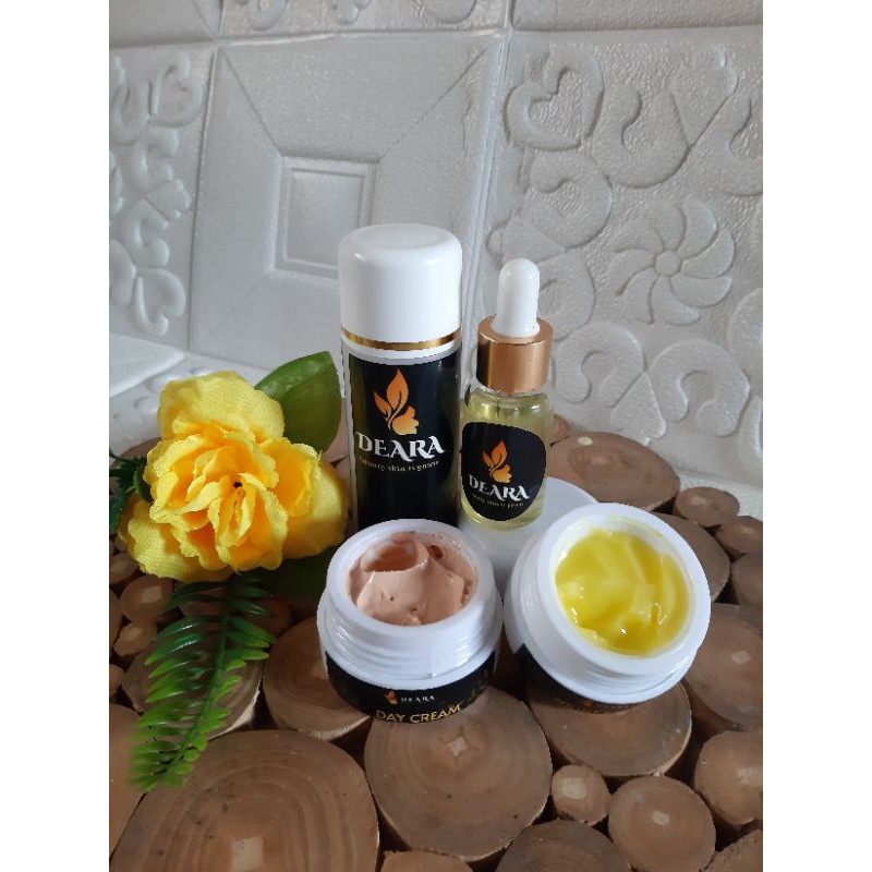 DEARA BEAUTY SKIN WHITE SERIES skincare perawatan wajah - pemutih aman bumil busui - non mercury HQ