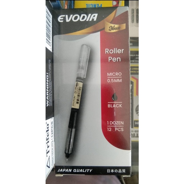 

Bulpen Gel EVODIA / Roller Pen Evodia/ Bulpen Roller Evodia/ Bulpen Gel/ Bulpen Gel Kualitas Bagus