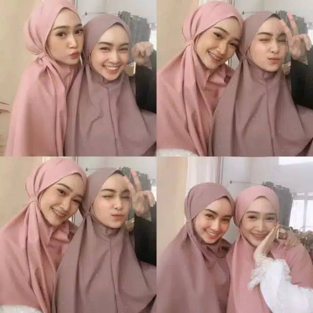 Hijab Bergo Maryam Diamond Italiano Premium Quality