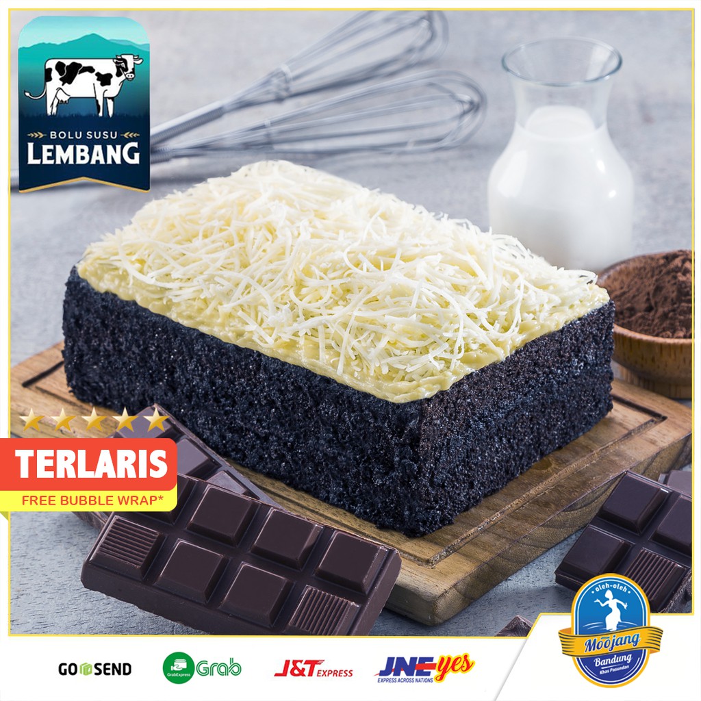 [KHUSUS P.JAWA] Bolu Susu Lembang Rasa Coklat BSL Topping Susu Keju Premium Asli Bandung best seller Bolu Lembang