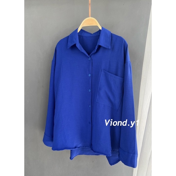 kemeja oversize/kemeja wanita/atasan wanita/baju korea 110