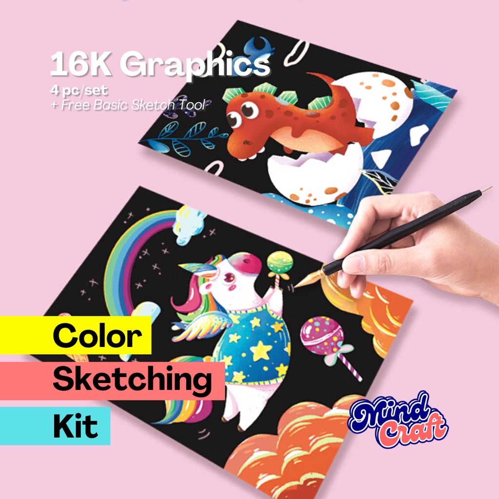 

MindCraft Color Sketching Kit (16K Graphics)