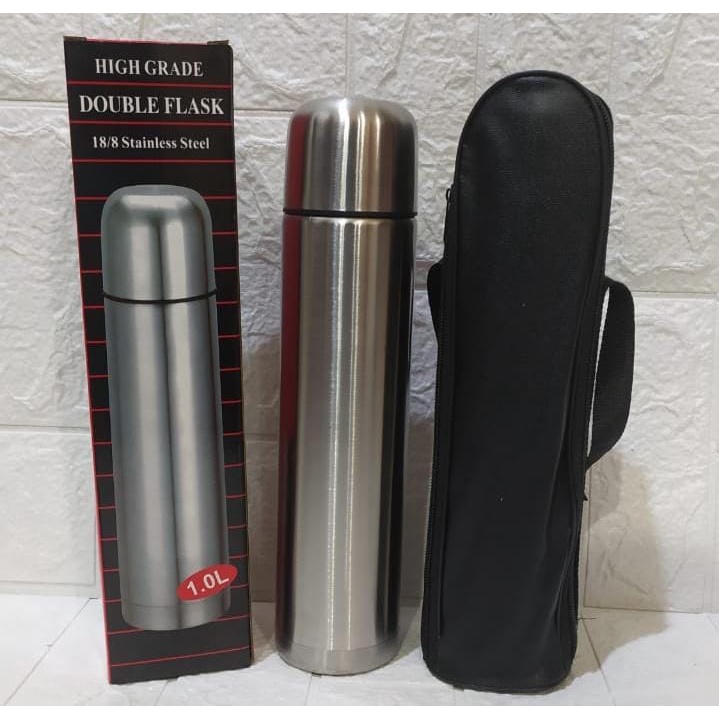 Botol Minum Termos Stainless Variasi 350 &amp; 250 ML Free Tas Botol