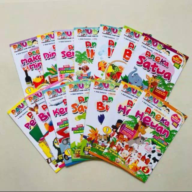 Buku paud, buku menggambar, buku mewarnai, anak cerdas, buku cerita.
