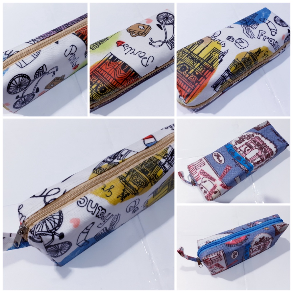

ROYALSTATIONERY - KOTAK PENSIL / TEMPAT PENSIL / PENCIL CASE MOTIF PARIS