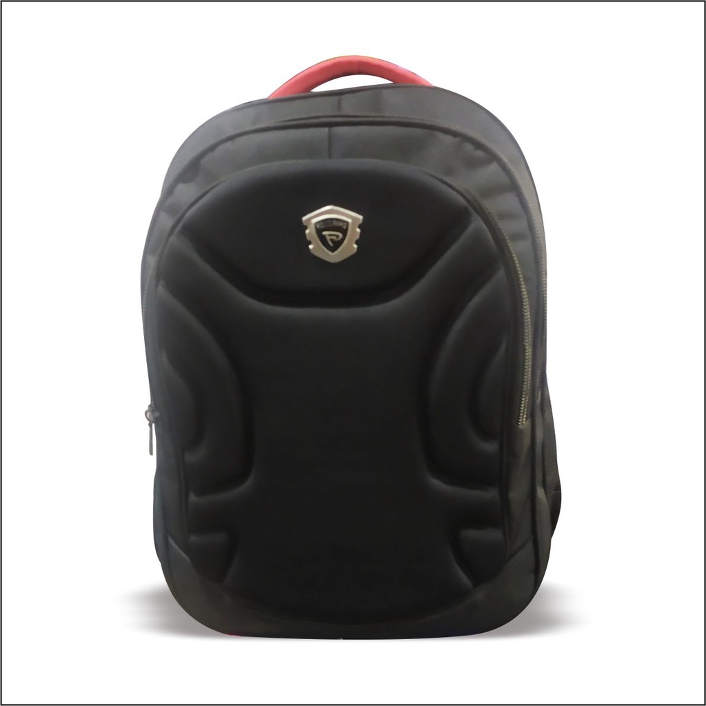 Tas Ransel Laptop Ransel Punggung Pria Wanita Unisex Model Emboss - PG 10