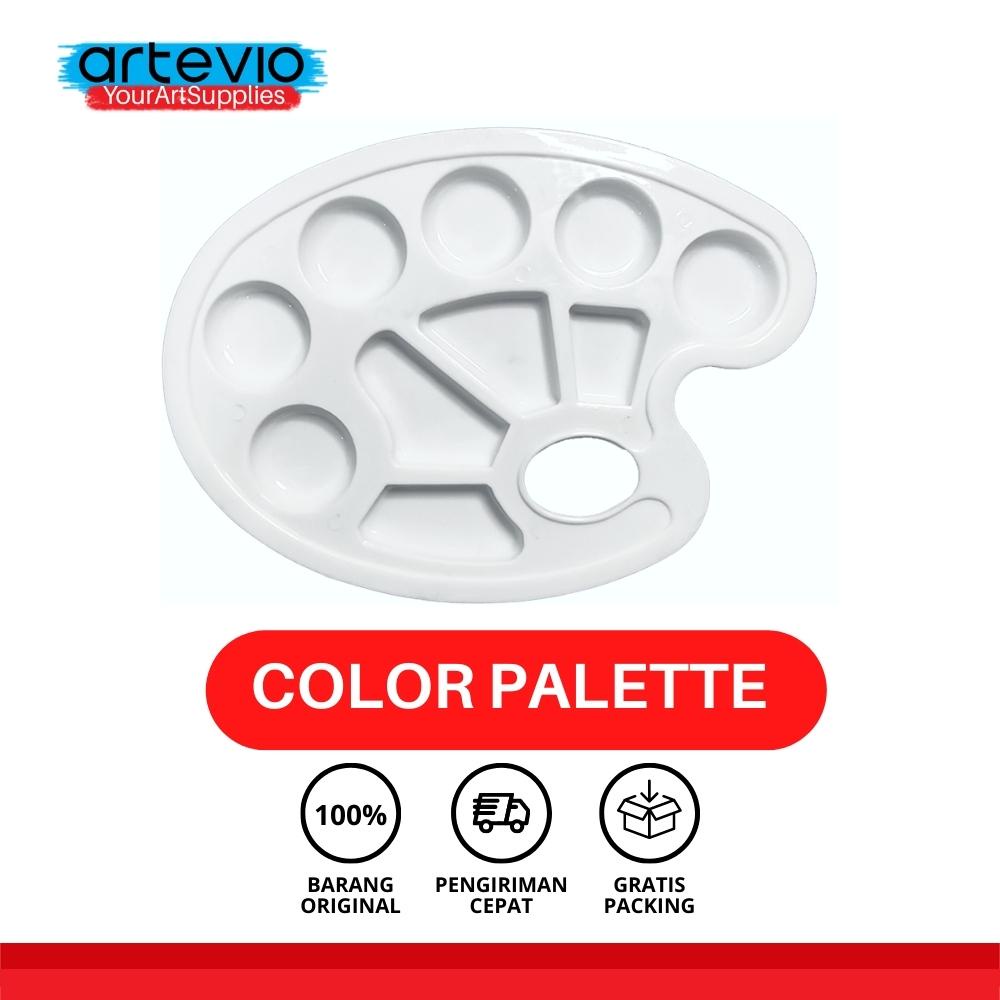 

Palet Lukis / Tatakan Cat Air Minyak Acrylic / Butterfly Oval Palette