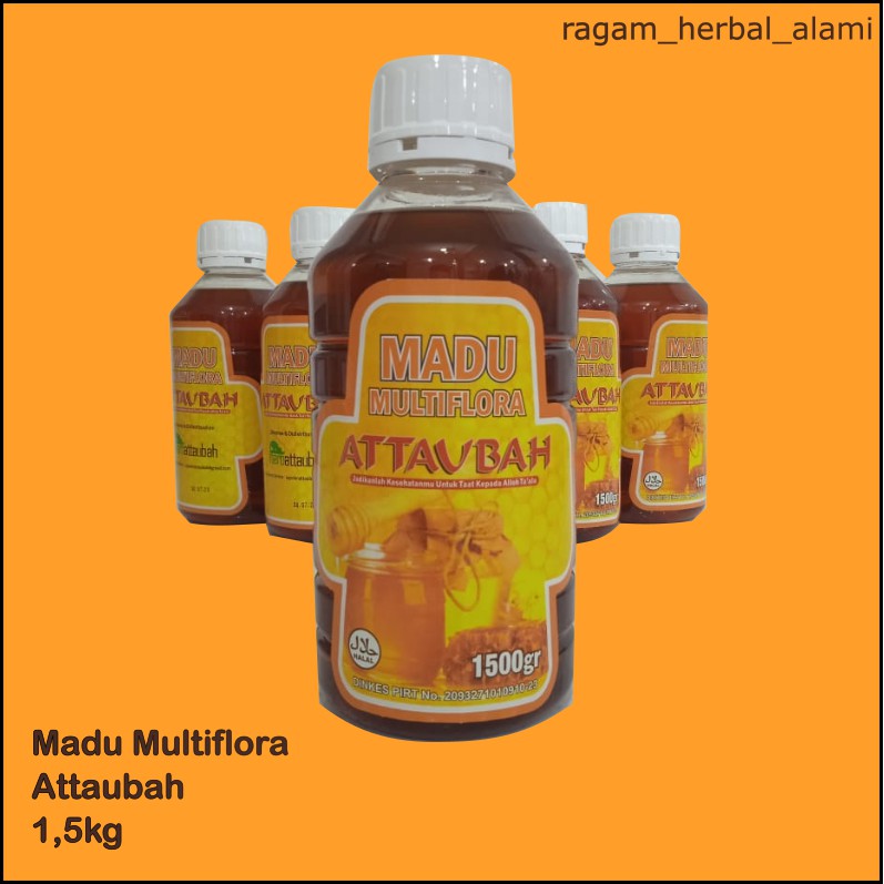 

Madu Multiflora Attaubah 1500gr Original