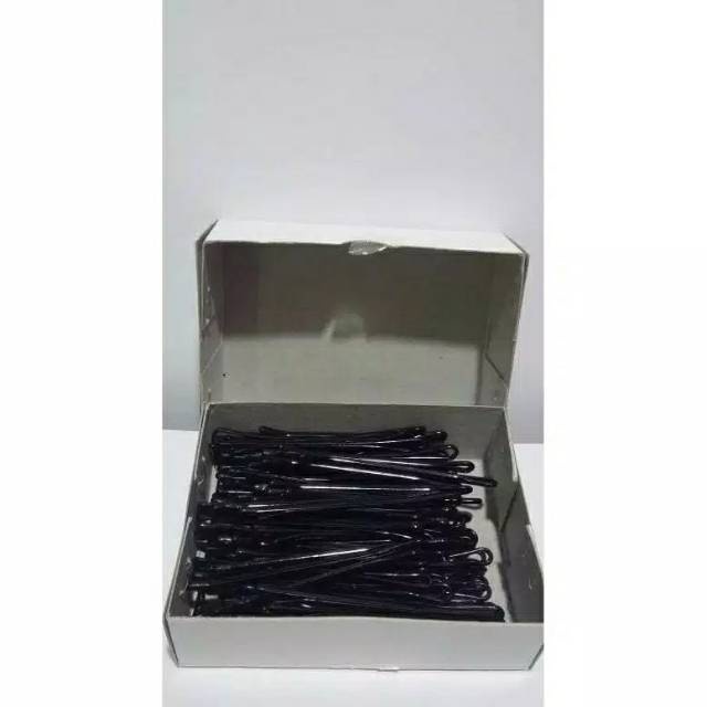 Jepit Rambut Pentul/ Hair pin lidi / Kep lidi hitam Qualitas 555