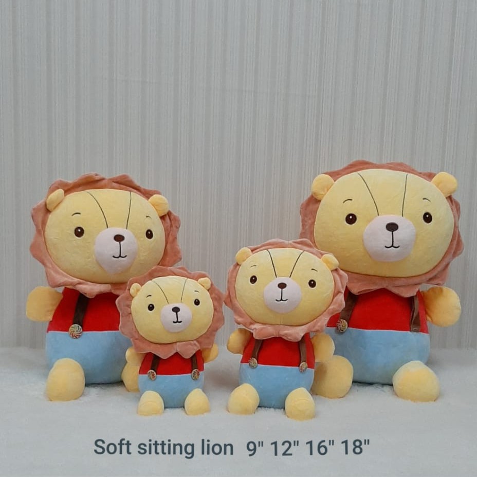 Boneka Lion Baby 46cm/18&quot; boneka singa/boneka animal/boneka lucu/kado ultah