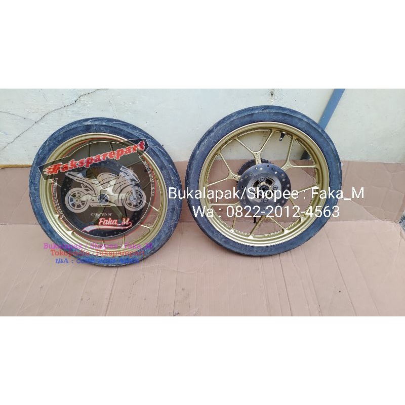 Velg Veleg Velek Pelk Pelek Velak Pelak Lingkar Roda Fullset Ban Sonic 150R Sonic150 Sonic150R Sonic