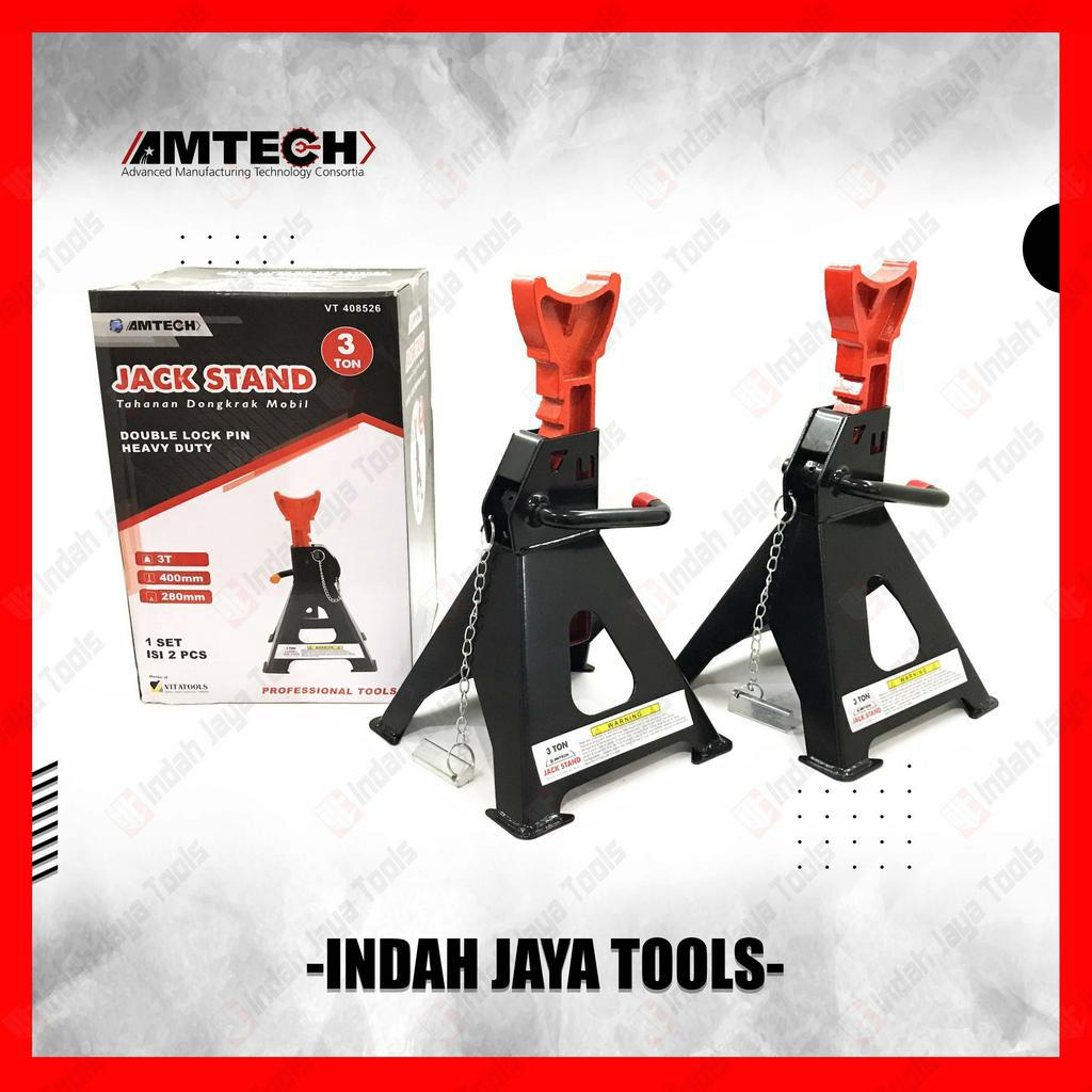 AMTECH VT408526 Jack Stand 3 Ton - Tahanan Dongkrak Mobil Kendaraan