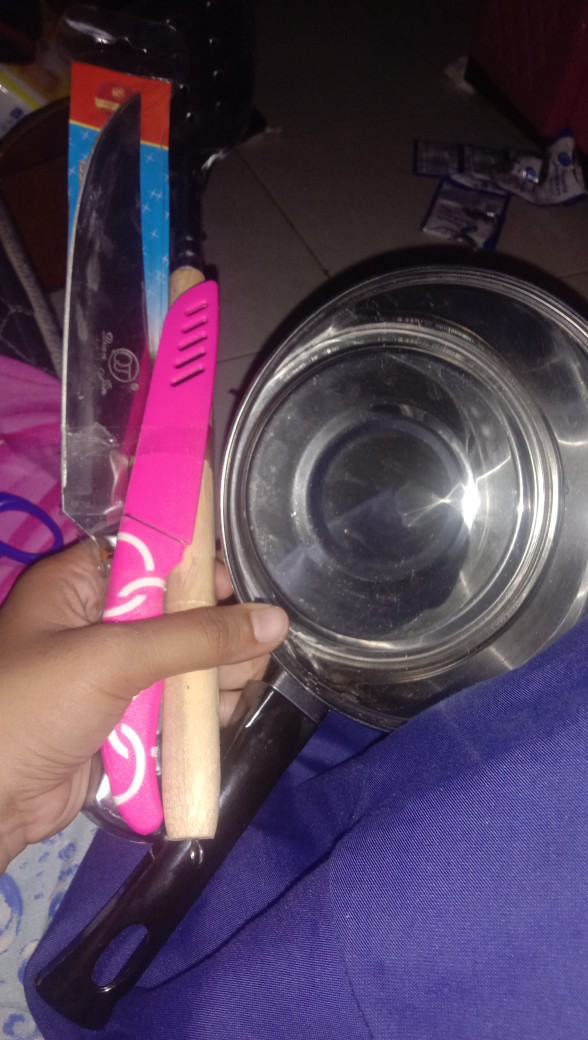 Panci Stainless Anti Karat Gocek Rebus Mie / Panci Serbaguna / Panci Stainless Murah
