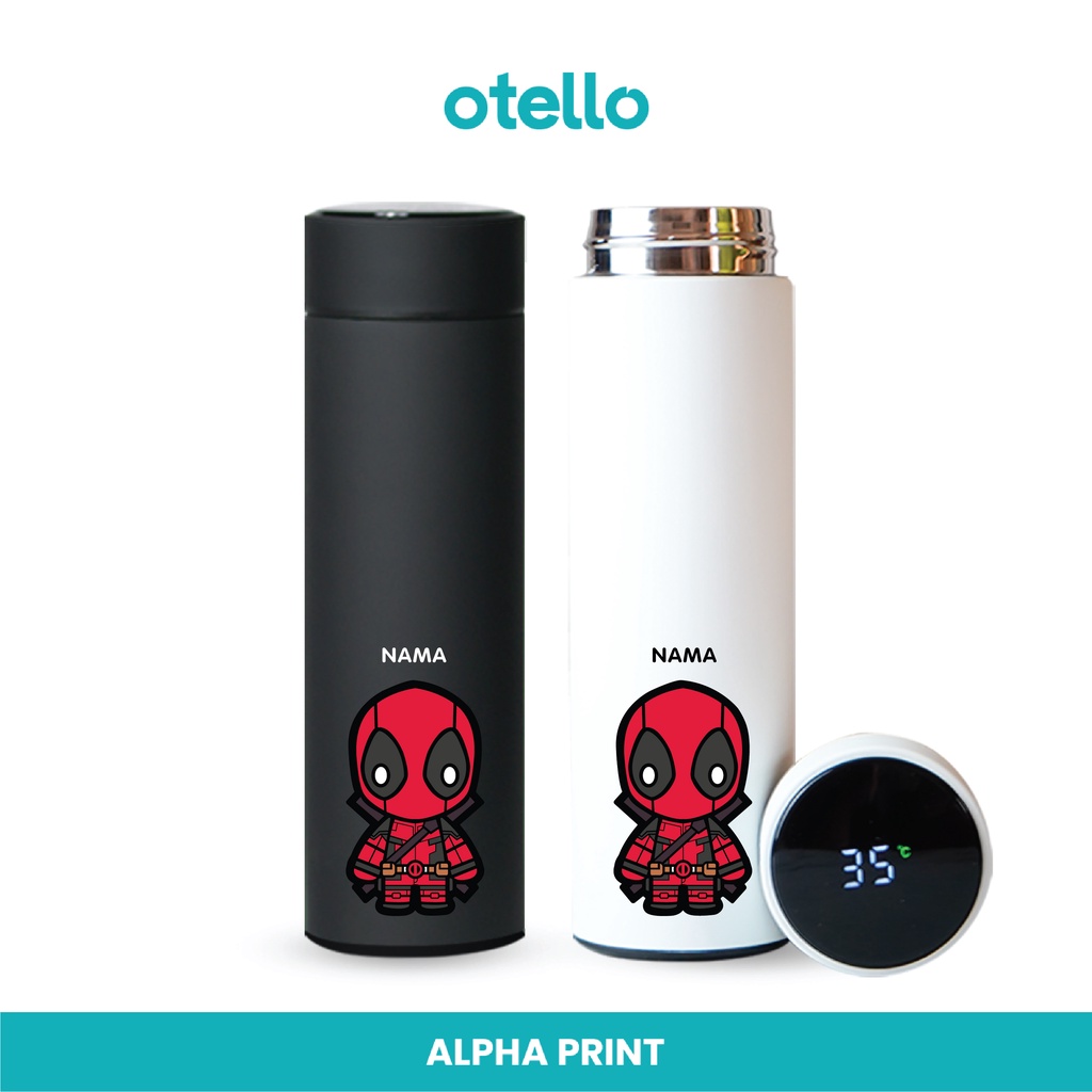 Tumbler Deadpool Marvel Superhero Print Botol Minum Karakter Anak Lucu Thumbler Water Bottle Tamblr