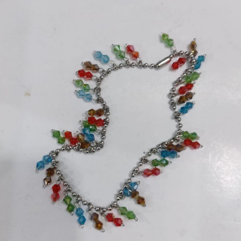gelang kaki titanium anti karat dan tidak luntur