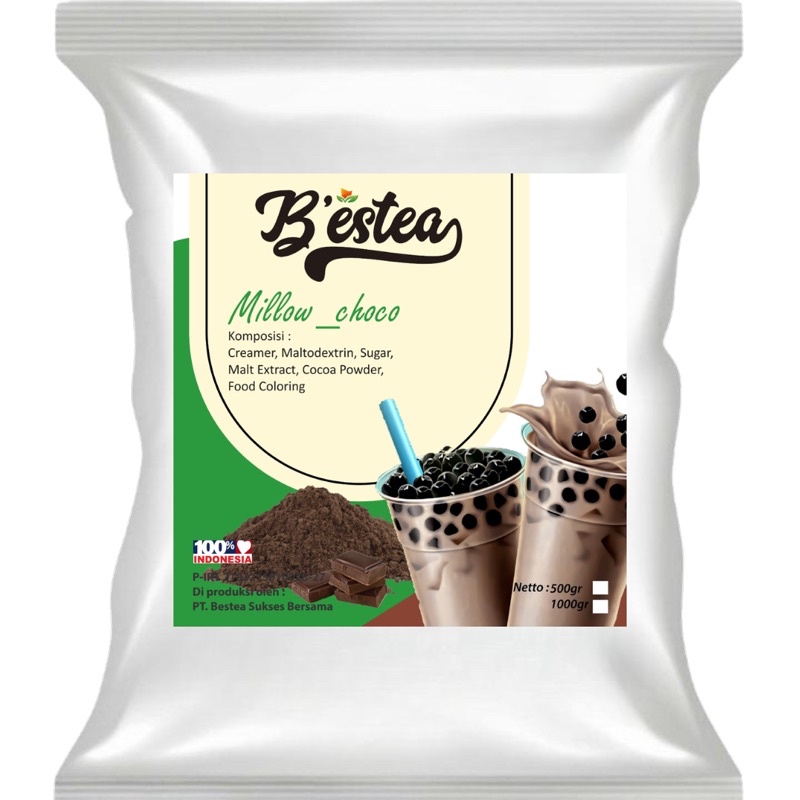 Bubuk minuman Rasa Millow Choco Reguler 1 Kg Powder Drink