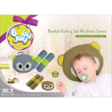 Bantal Guling Bayi Set Baby Joy Mochino Series BJB5008