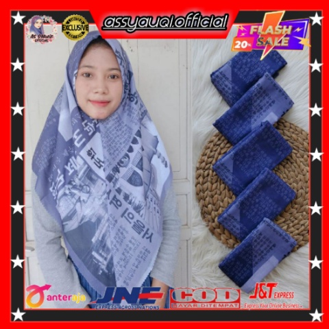 MOTIF KOREA/JILBAB MOTIF KOREA/HIJAB AKSARA/VOAL AKSARA/HIJAB AKSARA JAWA