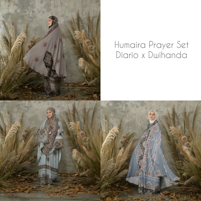 Humaira Prayer Set Diario x Dwihanda | Hajijah Prayer Set Diario x Dwihanda
