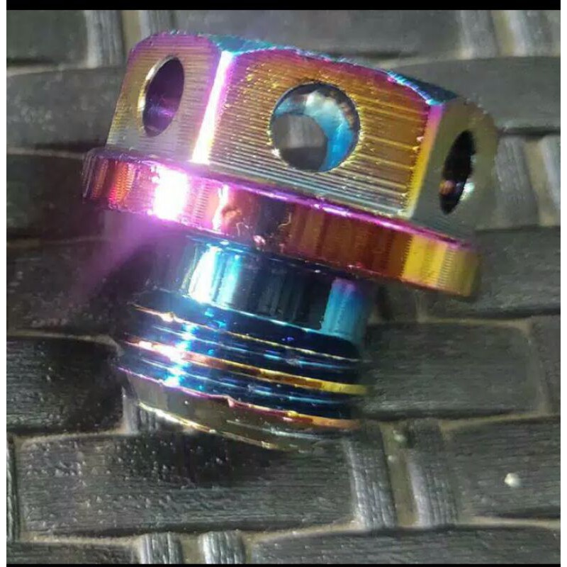 Baut Tutup Oli Rainbow sama Gold model baut probolt flower universal