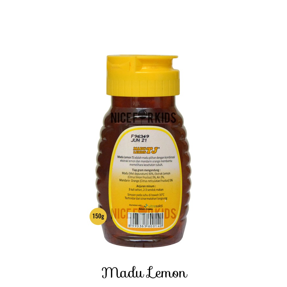 Tresno Joyo Madu Murni / Madu kurma / Madu Panas Dalam / Madu TJ Lemon 150 gram