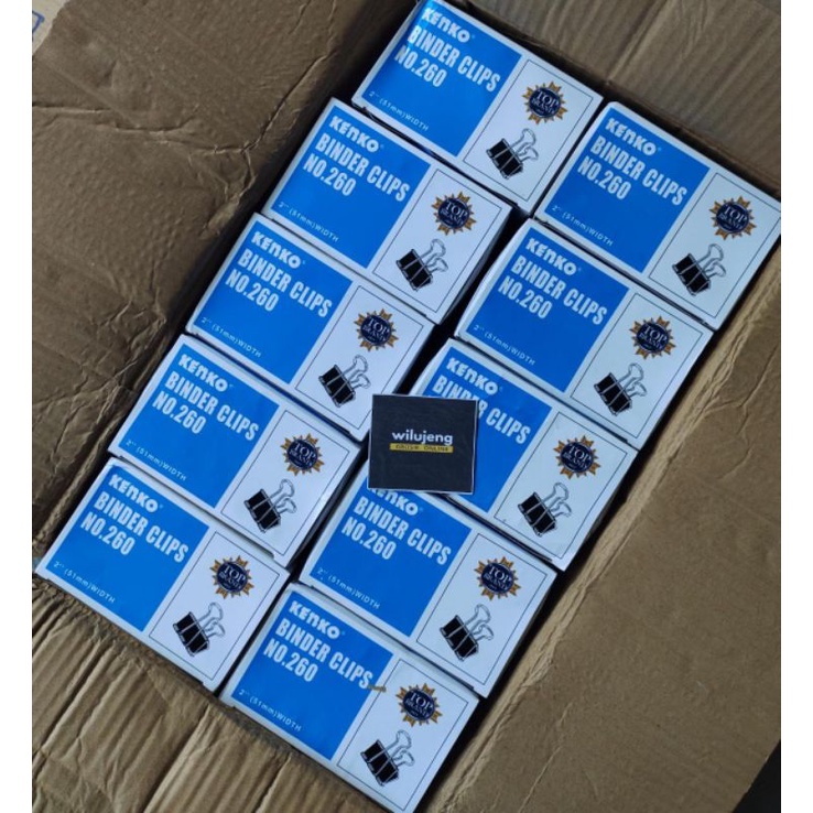 

Binder Clip 260 Kenko 12pcs (pak) (300gr)