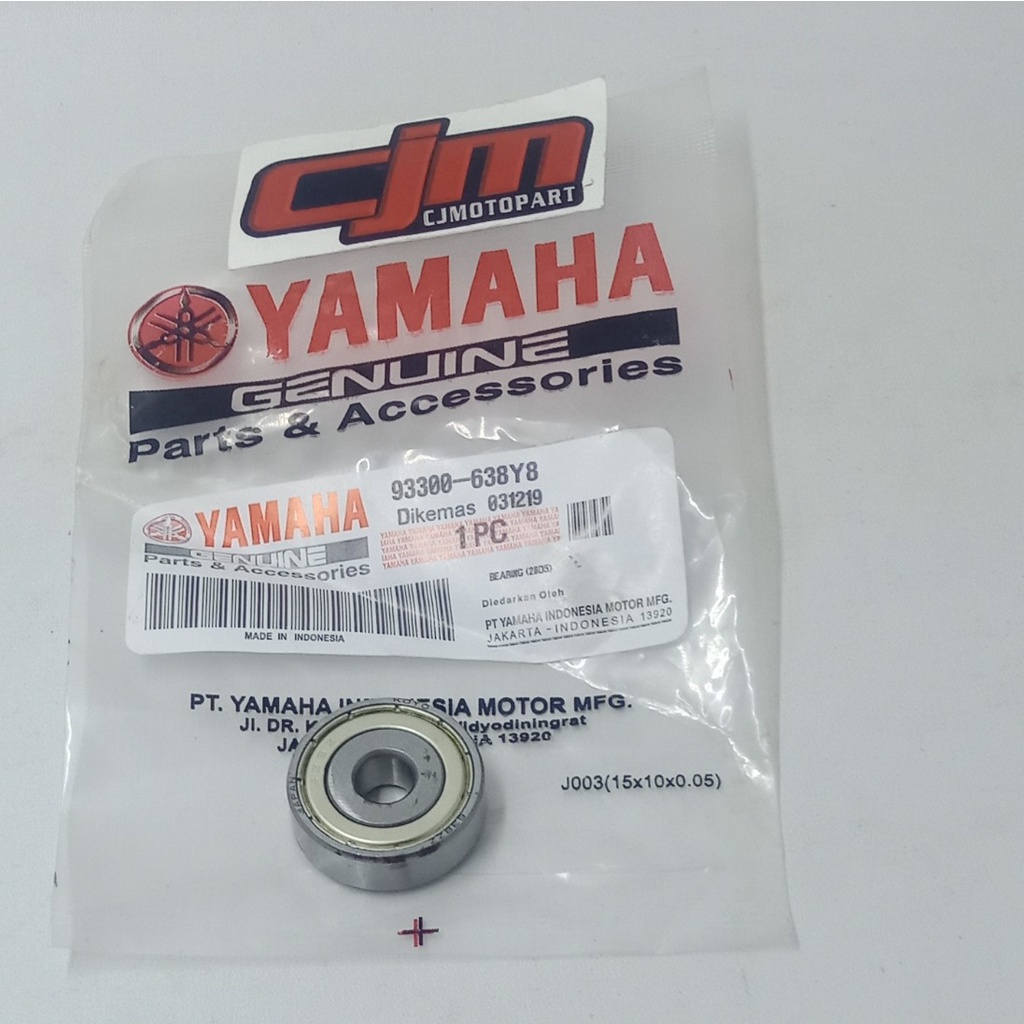 BEARING LAHER CVT MIO 638 BERKUALITAS ORIGINAL