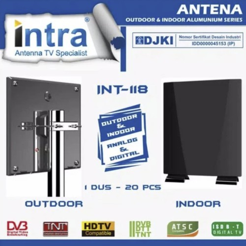 Antenna TV Digital / Antenna Intra Indoor Outdoor /Antenna INTRA / Antena