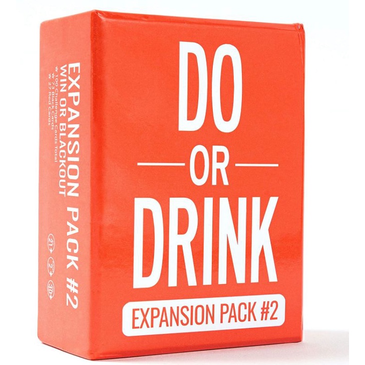 do or drink expansion pack#2 board game