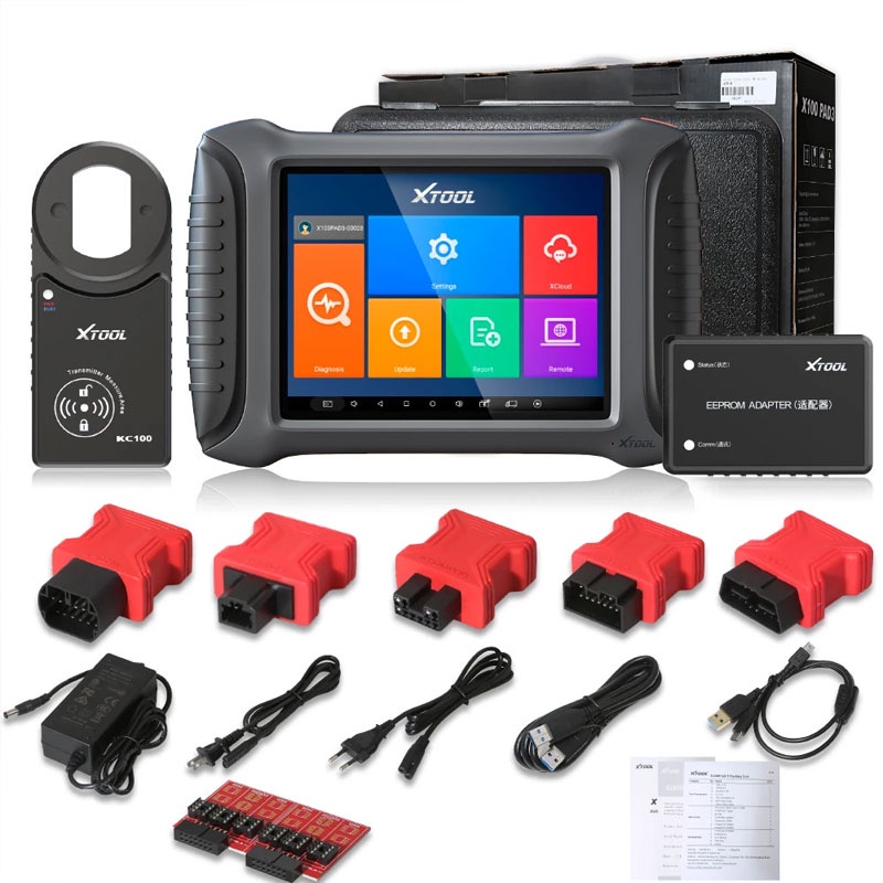 XTOOL X100 PAD3 Auto Key programmer Alat Program Kunci Immobilizer KS-1 Toyota Emulator