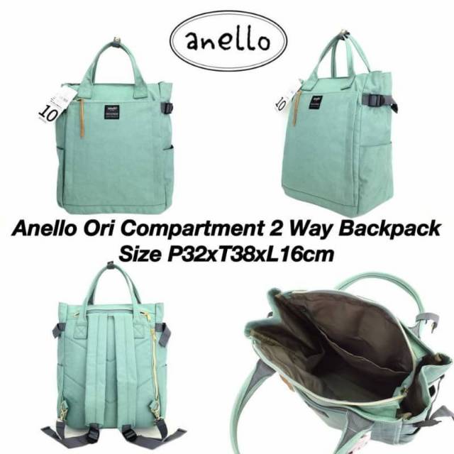 Anello Ori Compartment 2 Way Backpack